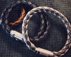 Buy Leather Cord Braided Leather Braided Leather with Cotton  at wholesale prices