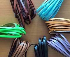 Buy Leather Cord Flat Leather  at wholesale prices
