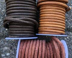 Buy Leather Cord Round Leather 6mm  at wholesale prices