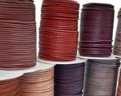 Buy Leather Cord Round Leather  at wholesale prices