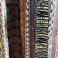 Buy Leather Cord Leather Accessories  Water Snake Skins   at wholesale prices