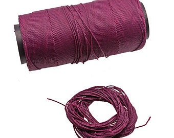 Buy Lederaccessoires Garn für Leder Nylonfaden gewachst 1.2mm  at wholesale prices