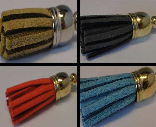 Buy Leather Accessories  Tassels Suede - 30mm  at wholesale prices