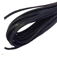 Buy Leather Cord Nappa Leather Flat Nappa Leather 7mm Stitched   at wholesale prices