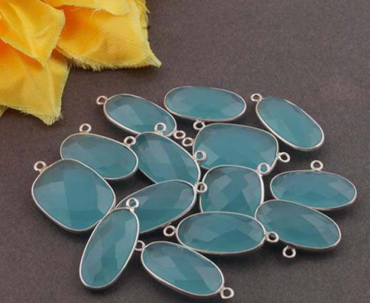 Buy Semi Precious Stones & 925 Sterling Silver Natural Stones 925 Sterling silver and gemstone pendants  at wholesale prices