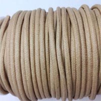 Buy Stringing Material Waxed Cotton Cord Round  - 4mm  at wholesale prices