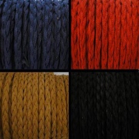 Buy Stringing Material Faux Suede Cord Braided   at wholesale prices