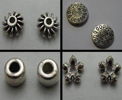 Buy Componenti in Zamak e rame Pendenti e chiusure placcati in argento Altri tipi di pendenti  at wholesale prices