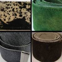 Buy Leather Cord Hair-On Leather  Belts  at wholesale prices
