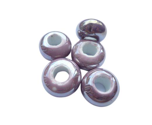 Buy Cuentas Perlas de cerámica Perlas con agujero grande de cerámica  at wholesale prices