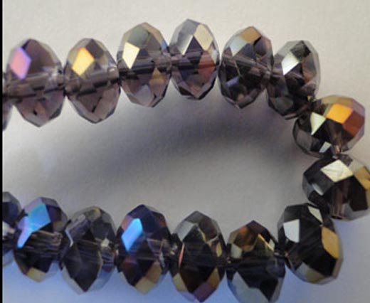 Buy Beads Faceted Glass Beads Crystal round faceted - 14mm  at wholesale prices
