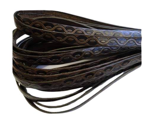 Buy Leather Cord Flat Leather Italian Leather Cord  Design Embossed Leather  at wholesale prices