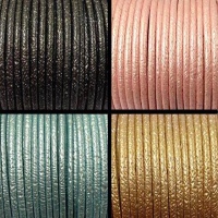 Buy Simili, faux et textiles Simili cuir - Rond 3mm  at wholesale prices