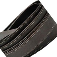 Buy Leather Cord Nappa Leather Flat Nappa Leather Double Stitched   at wholesale prices