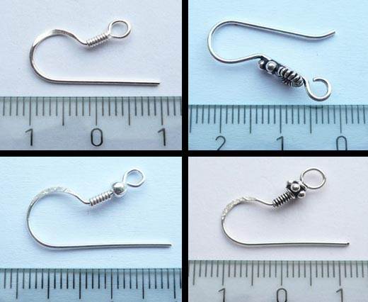 Buy Pierres semi precieuses et Argent massif 925 Argent massif 925 Apprêts pour boucles d'oreilles  at wholesale prices