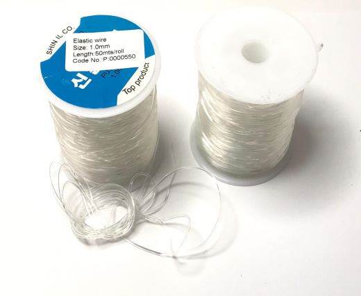 Buy Material para ensartar cuentas y cordones sintéticos Elastic Wire  at wholesale prices