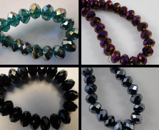 Buy Perlen und Anhänger Glasperlen, rund, facettiert Glaswürfel, facettiert - 4mm   at wholesale prices