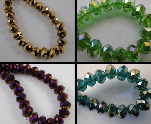 Buy Beads Faceted Glass Beads Faceted Glass Cubes - 6mm  at wholesale prices