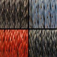 Buy Leather Cord Braided Leather Flat Flat Braided Leather Cords Style 3 - 10mm  at wholesale prices