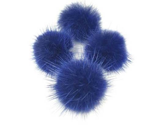 Buy Jewelry Making Supplies Fur and Feathers for Jewelry and Hats Mink Fur Beads 40mm  at wholesale prices
