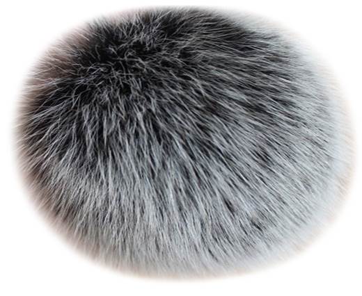 Buy Jewelry Making Supplies Fur and Feathers for Jewelry and Hats Rabbit Fur - 7cm  at wholesale prices