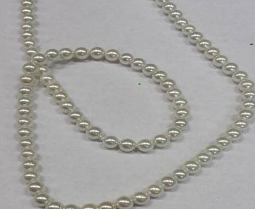 Buy Pietre semi preziose e argento sterling 925 Perle  Perle in forma rotonda Perle tonde - 4mm  at wholesale prices
