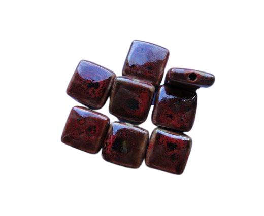 Buy Beads Ceramic Beads Square Flat - 20*20mm  at wholesale prices