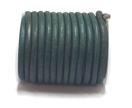 Buy Leather Cord Round Leather 6mm Vintage at wholesale prices