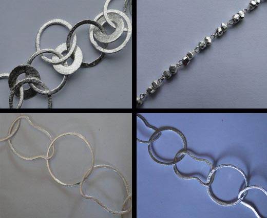 Buy Chains Silver Plated Chains Chains - Brush Finish  at wholesale prices