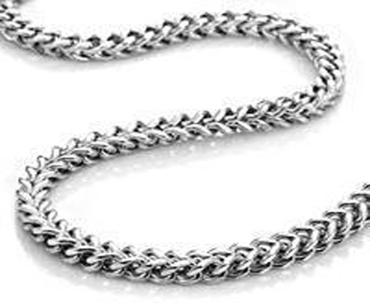 Chunky Gold Chains Handle 24mm 27mm Silver Shiny Curb -  in