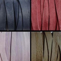 Buy Leather Cord Flat Leather Soft Leather Cord 3mm  at wholesale prices