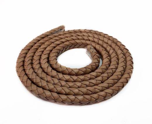 Buy Leather Cord Braided Leather Oval Regaliz Oval Regaliz Braided 11mm by 6mm  at wholesale prices