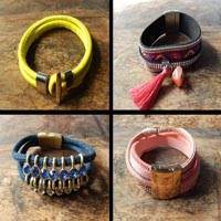 Buy Leather Cord Ready Leather Bracelets Ready Leather Bracelets  at wholesale prices