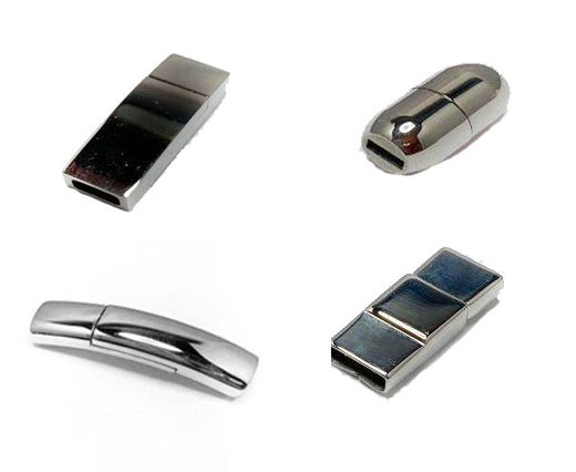 Magnetic bracelet clasps top