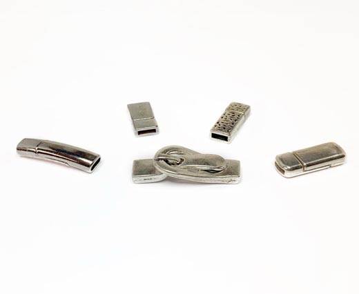 Buy Clasps Magnetic Clasps  Zamak Magnetic Clasps Zamak Flat Clasps  5mm - 6mm   at wholesale prices