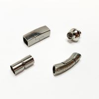 Buy Clasps Magnetic Clasps  Zamak Magnetic Clasps Zamak Round Clasps  7mm - 9mm   at wholesale prices