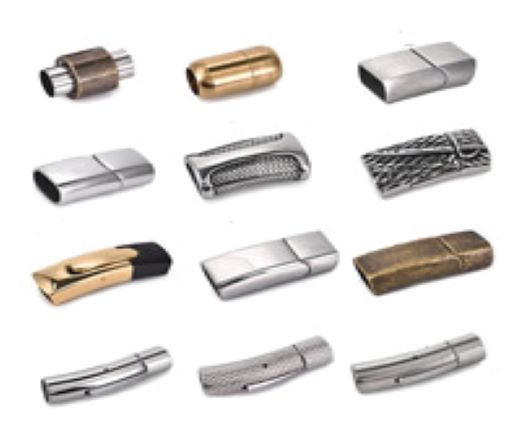 What are the different types of bracelet clasps