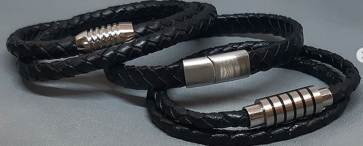 How to make men's leather bracelets