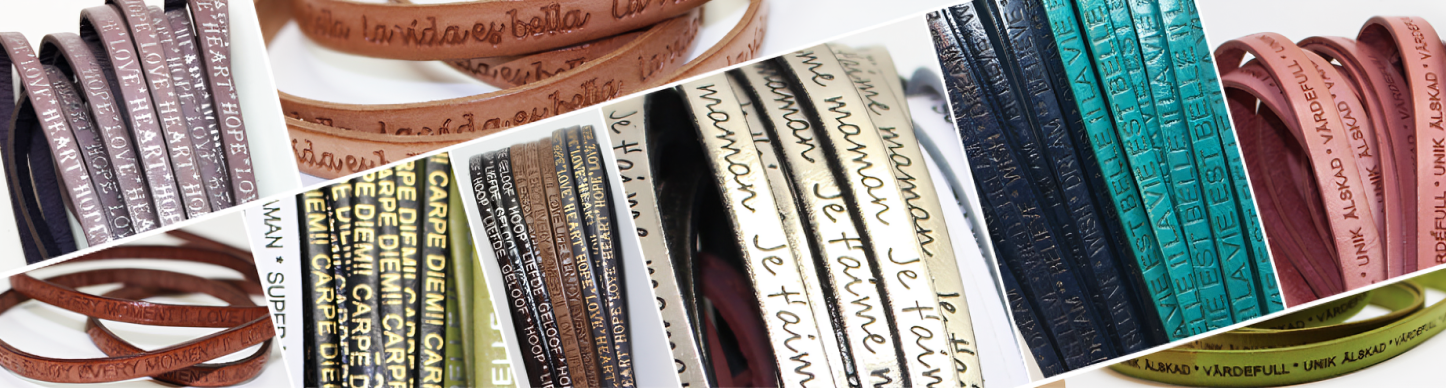 How Does Text Embossing on Leather Work?