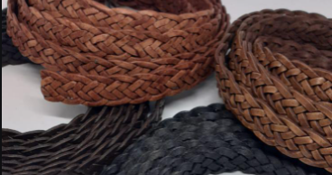 What are macrame leather bracelets