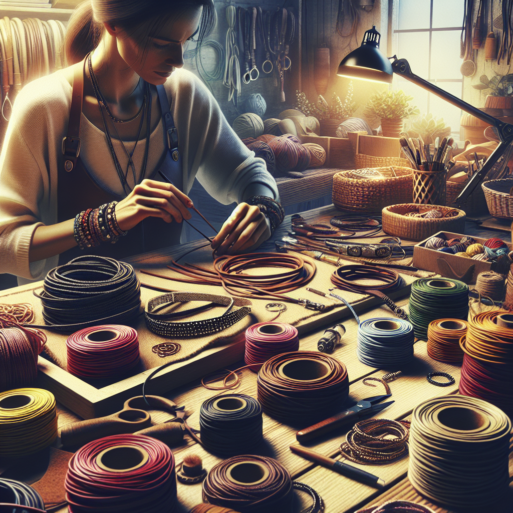 What is Round Leather Cord For?