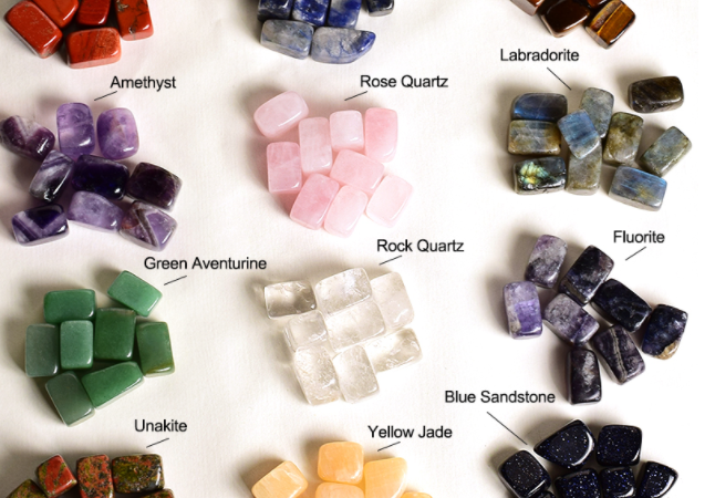 What are the types of natural stones?				