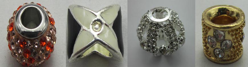 Buy Beads Big Hole Beads with Crystals at wholesale prices Buy Beads Big Hole Beads with Crystals at wholesale prices