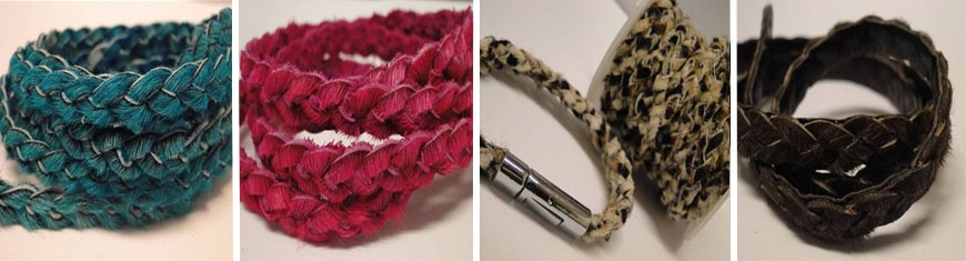 Buy Cordons en Cuir Avec poils Cuir tressé à poils Tressé - 5mm at wholesale prices Buy Cordons en Cuir Avec poils Cuir tressé à poils Tressé - 5mm at wholesale prices