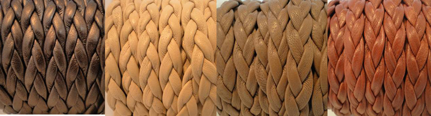 Buy Leather Cord Nappa Leather Flat Nappa Leather Flat Woven Nappa Leather  at wholesale prices