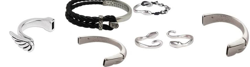 Buy Fermoirs  Fermoirs bracelet manchette à moitié ouverts  at wholesale prices