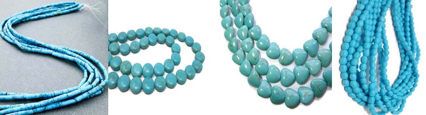 Buy Semi Precious Stones & 925 Sterling Silver Natural Stones Turquoise  at wholesale prices