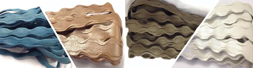 Buy Leather Cord Nappa Leather Wave Style Nappa Leather 20mm at wholesale prices Buy Leather Cord Nappa Leather Wave Style Nappa Leather 20mm at wholesale prices