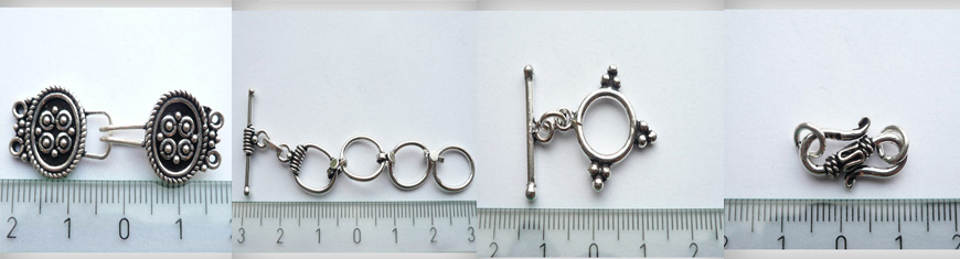 Buy Pierres semi precieuses et Argent massif 925 Argent massif 925 Fermoirs  at wholesale prices