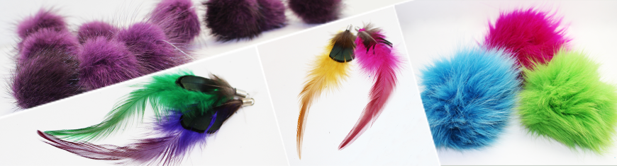 Buy Jewelry Making Supplies Fur and Feathers for Jewelry and Hats  at wholesale prices